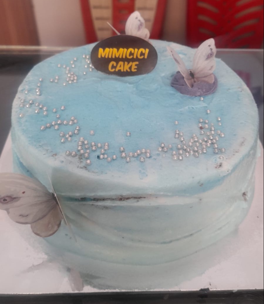 Butterfly Cake Blue